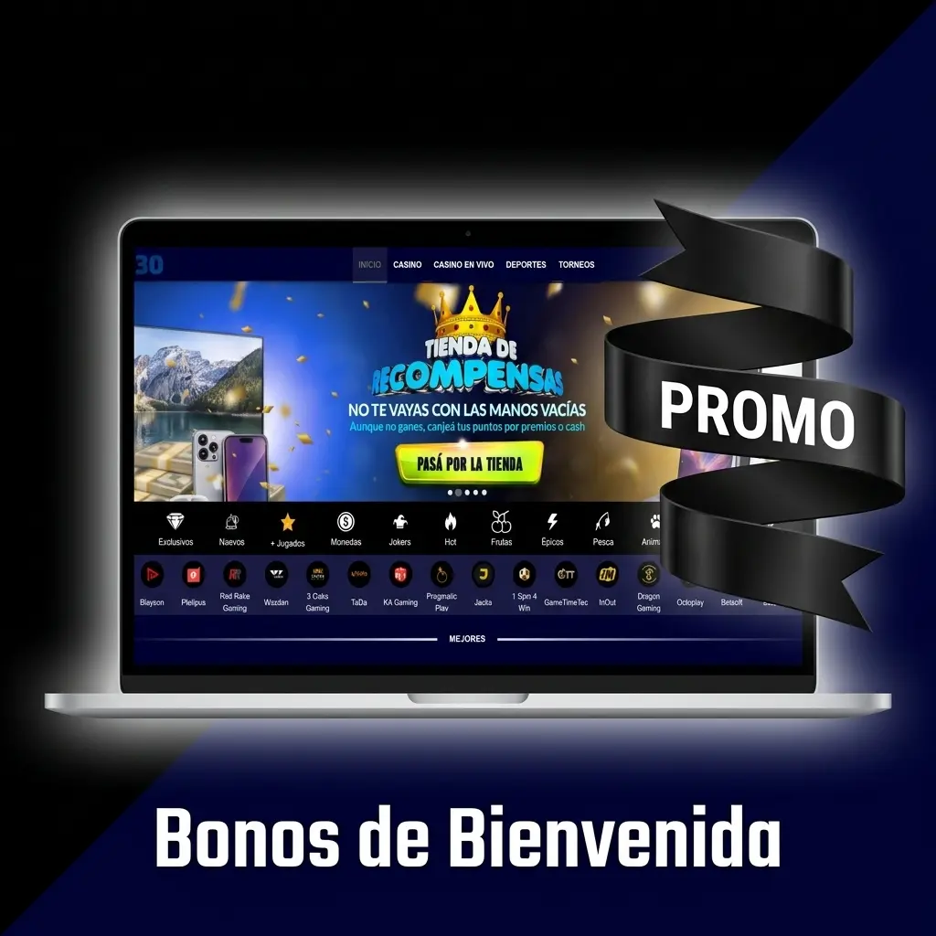 Bono de bienvenida Bet30: 500% hasta 600.000 ARS para tragamonedas, apuestas deportivas y casino en vivo