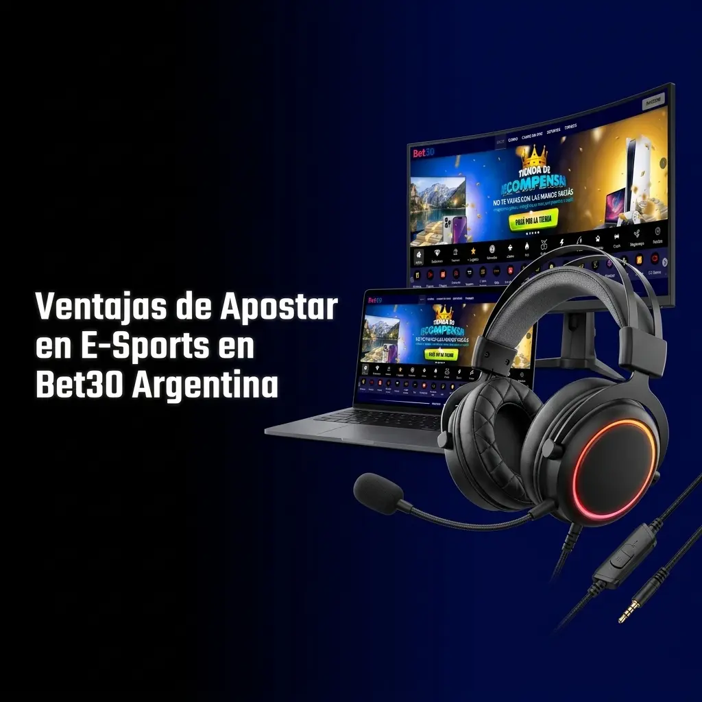 Ventajas de apostar en e-sports en Bet30 Argentina: bonos, cuotas competitivas y app móvil completa.